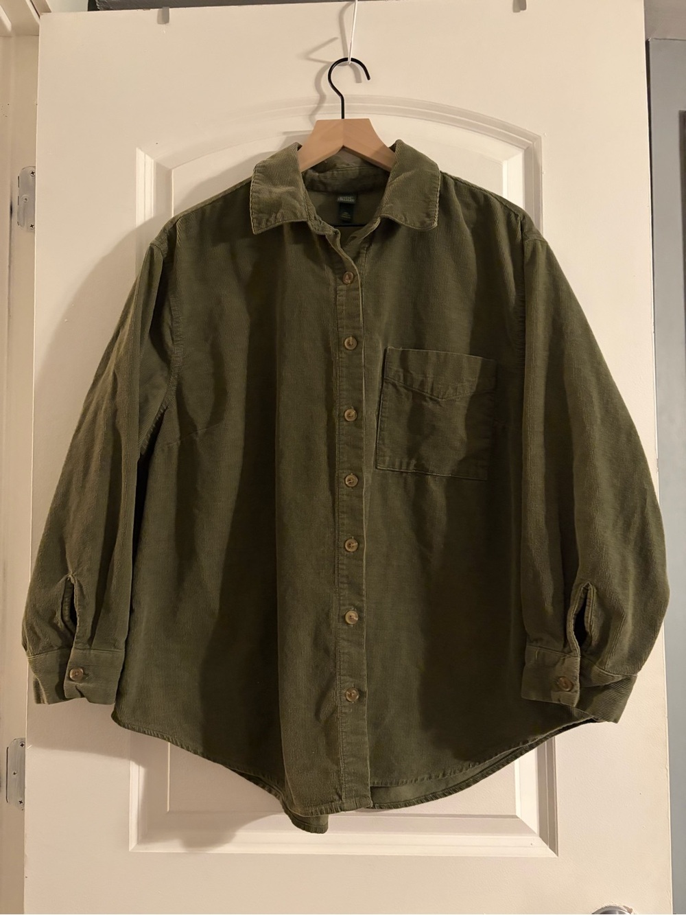 wild fable Olive Green Corduroy Shirt
